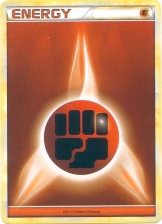 Fighting Energy (2010 Unnumbered HGSS Style Non - Promo