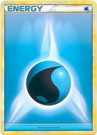 Water Energy (2010 Unnumbered HGSS Style Non-Holo) - Promo