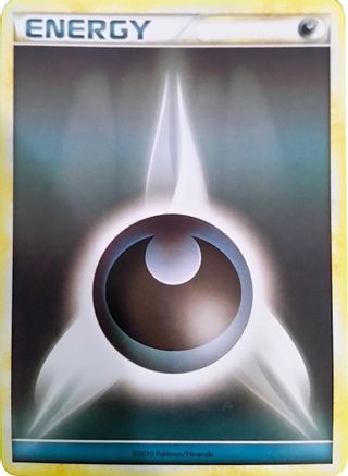 Darkness Energy (2010 Unnumbered HGSS Style Non - Promo