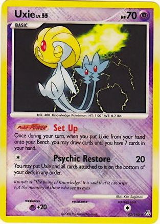 Uxie 043/146 - Promo - Reverse Holofoil