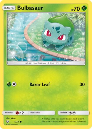 Bulbasaur 001/73/73 - Common