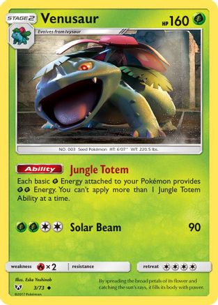 Venusaur 003/73/73 - Uncommon