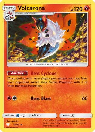 Volcarona 013/73/73 - Uncommon