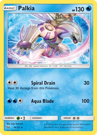 Palkia 024/73/73 - Holo Rare - Holofoil