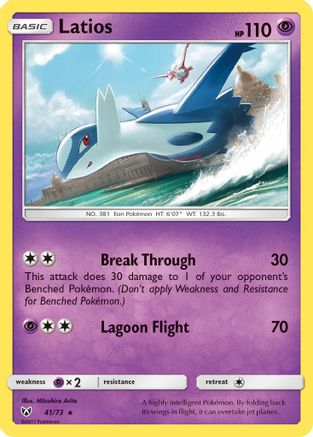 Latios 041/73/73 - Holo Rare - Holofoil