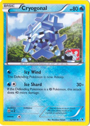 Cryogonal 032/101 - Promo - Reverse Holofoil