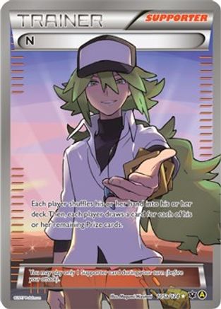 N (Supporter) 105a/124/124 - Promo - Holofoil