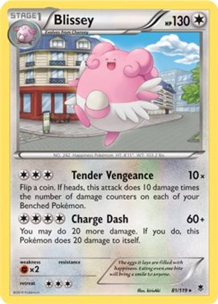 Blissey 081/119 - Promo - Holofoil