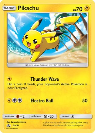 Pikachu SM81/248 - Promo - Holofoil