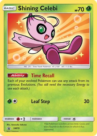 Shining Celebi SM79/248 - Promo - Holofoil