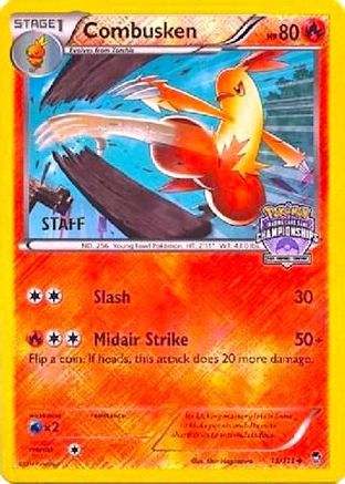 Combusken 013/111 - Promo - Reverse Holofoil