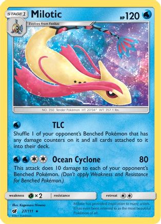 Milotic 027/111/111 - Holo Rare - Holofoil