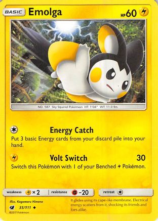Emolga 035/111/111 - Uncommon