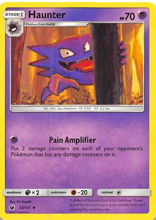 Haunter 037/111/111 - Uncommon