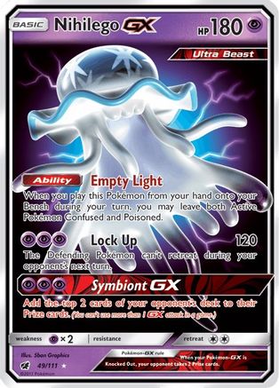 Nihilego GX 049/111/111 - Ultra Rare - Holofoil