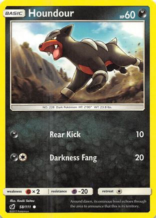 Houndour 058/111/111 - Common