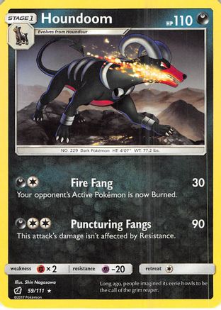 Houndoom 059/111/111 - Rare