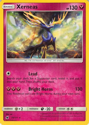 Xerneas 073/111/111 - Holo Rare - Holofoil