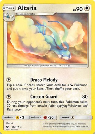 Altaria 080/111/111 - Rare
