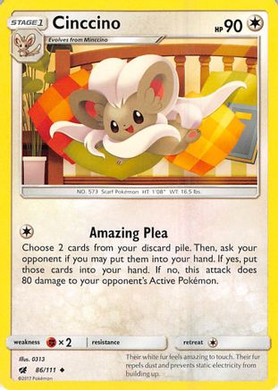 Cinccino 086/111/111 - Uncommon