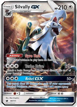Silvally GX 090/111/111 - Ultra Rare - Holofoil