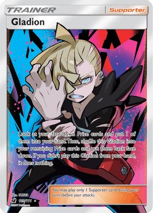 Gladion (Full Art) 109/111/111 - Ultra Rare - Holofoil