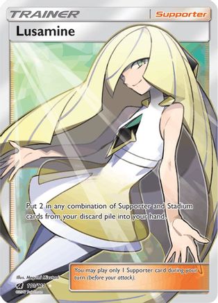 Lusamine (Full Art) 110/111/111 - Ultra Rare - Holofoil