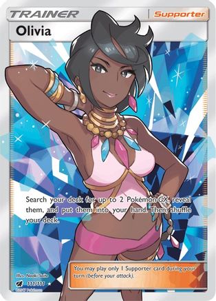 Olivia (Full Art) 111/111/111 - Ultra Rare - Holofoil