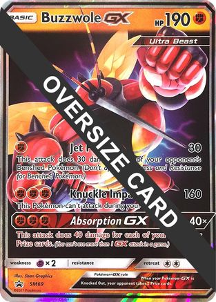 Buzzwole GX SM69 - Promo - Holofoil
