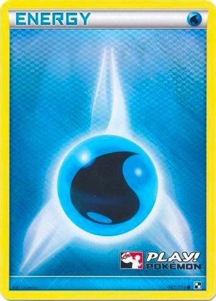 Water Energy 107/114 - Promo - Holofoil