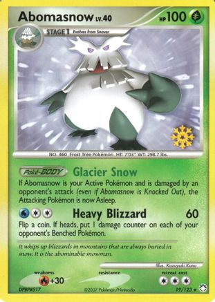 Abomasnow 019/123 - Promo
