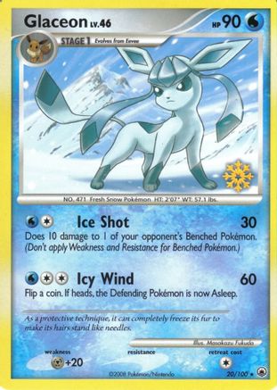 Glaceon 020/100 - Promo