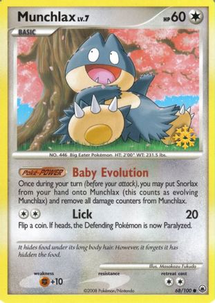 Munchlax 068/100 - Promo
