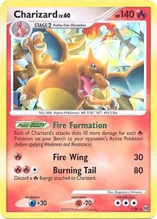 Charizard 001/99 - Promo - Holofoil
