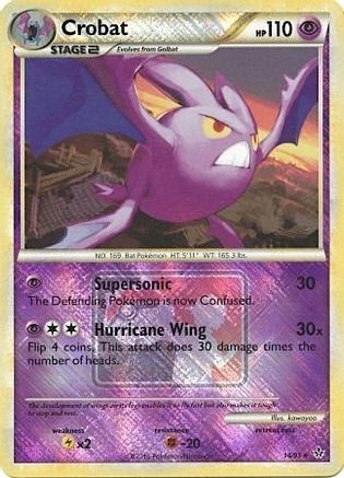 Crobat 014/95 - Promo - Reverse Holofoil