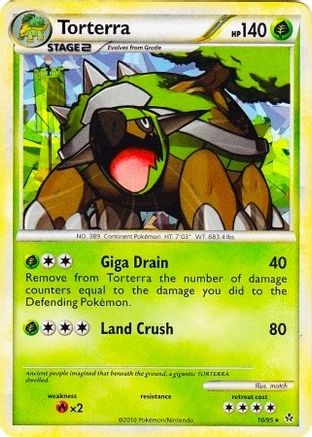 Torterra 010/95 - Promo - Holofoil