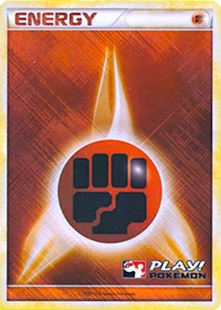 Fighting Energy (2010 Play! Pokemon) - Promo - Holofoil