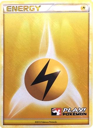 Lightning Energy (2010 Play! Pokemon) - Promo - Holofoil