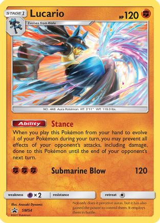 Lucario SM54/248 - Promo - Holofoil