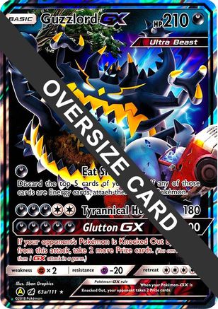 Guzzlord GX 63a/111 - Promo - Holofoil