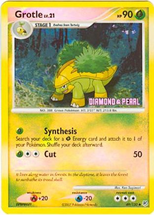Grotle 049/130 - Promo - Reverse Holofoil