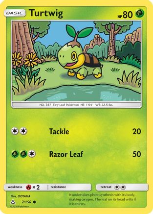 Turtwig (7) 007/156/156 - Common
