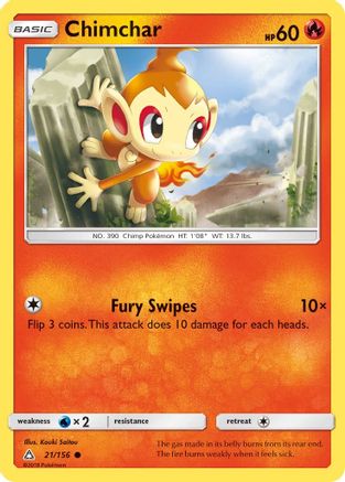 Chimchar (21) 021/156 - Common