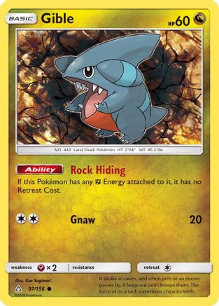 Gible (97) 097/156/156 - Common