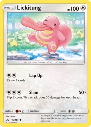 Lickitung 102/156/156 - Common