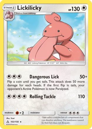 Lickilicky 103/156 - Rare