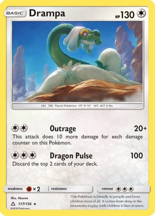 Drampa 117/156 - Holo Rare - Holofoil