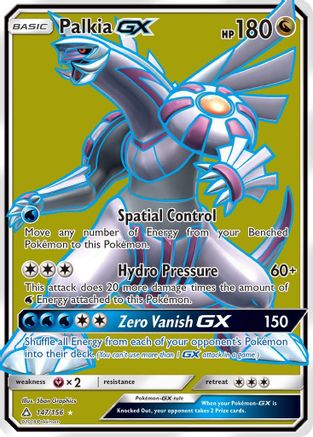 Palkia GX (Full Art) 147/156 - Ultra Rare - Holofoil