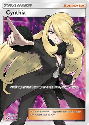 Cynthia (Full Art) 148/156 - Ultra Rare - Holofoil