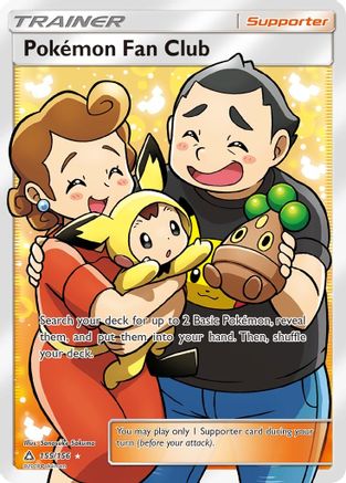 Pokemon Fan Club (Full Art) 155/156 - Ultra Rare - Holofoil